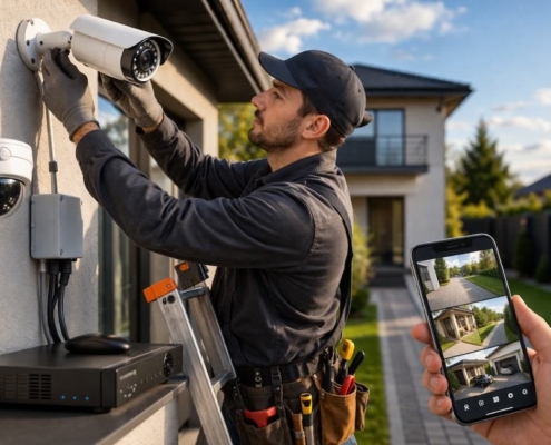 встановлення відеоспостереження