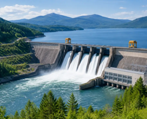 ГЕС якої країни забезпечують понад 95% її потреб в електриці